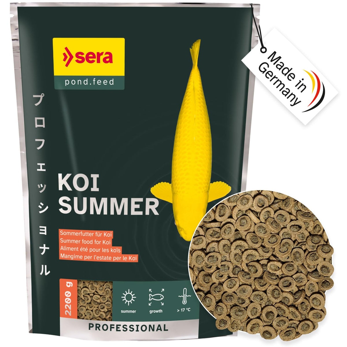 Sera Koi Professional Summer – Live Aquaponics - Summer Koi Nutrition Plan
