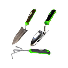 Load image into Gallery viewer, Stainless Steel 3pc Gardening Tool Set