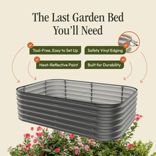Load image into Gallery viewer, Premium Metal Raised Garden Bed Kit