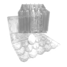 Load image into Gallery viewer, 15-Egg Carton - Clear Plastic