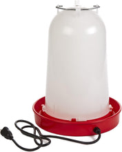 Load image into Gallery viewer, Heated Poultry Waterer, 3 Gallon