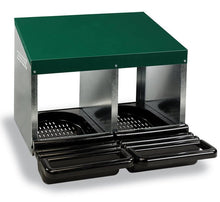 Load image into Gallery viewer, Multi-Compartment Poultry Laying Nesting Boxes with Easy-Clean Plastic Floors