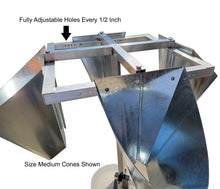Load image into Gallery viewer, Rite Farm Products Poultry Processing Kill Cone Stand