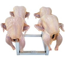 Load image into Gallery viewer, Chicken Drying Rack 4 Stations, 12 Inch