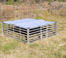 Load image into Gallery viewer, 5'X5' Mobile Broiler Chicken Tractor