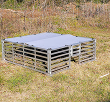 Load image into Gallery viewer, 5'X5' Mobile Broiler Chicken Tractor