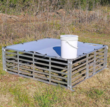 Load image into Gallery viewer, 5'X5' Mobile Broiler Chicken Tractor