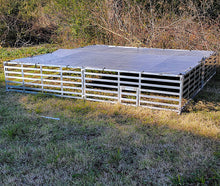 Load image into Gallery viewer, 10'X10' Mobile Broiler Chicken Tractor