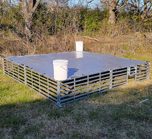 Load image into Gallery viewer, 10'X10' Mobile Broiler Chicken Tractor