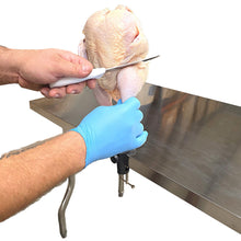 Load image into Gallery viewer, Chicken Cut Up Cone Poultry Deboning Parting Piecing Out Stand Holder