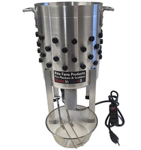 Load image into Gallery viewer, COMBO Quail Plucker &amp; 4 Gallon 120 Volt, 1,000-Watt Quail Scalder