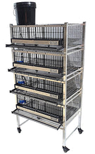 Load image into Gallery viewer, Pro Modular Quail Grow Out &amp; Layer Cages