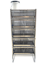 Load image into Gallery viewer, Pro Modular Quail Grow Out &amp; Layer Cages