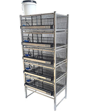 Load image into Gallery viewer, Pro Modular Quail Grow Out &amp; Layer Cages