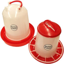 Load image into Gallery viewer, Poultry Feeders &amp; Waterers 4 Sizes Available