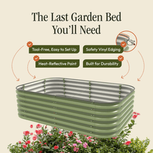 Load image into Gallery viewer, Premium Metal Raised Garden Bed Kit