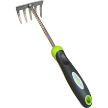 Load image into Gallery viewer, Stainless Steel 5 Tine Rake Cultivator Tiller Tool