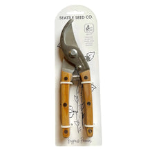 Load image into Gallery viewer, Wood Handled Pruners