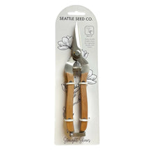 Load image into Gallery viewer, Straight Shears - Wood Handled Garden Tool