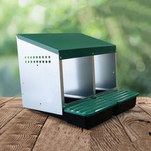 Load image into Gallery viewer, EggHouse Galvanized Nesting Box (Up to 20 Birds)