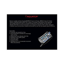 Load image into Gallery viewer, AQUATOP Breza Fusion BZF-400 Aquarium Air Pump