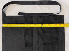 Load image into Gallery viewer, Egg Waist Apron Black Heavy Denim