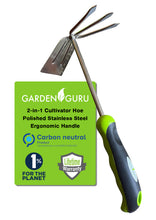 Load image into Gallery viewer, 2-in-1 Garden Cultivator Rake Hoe Tiller Tool