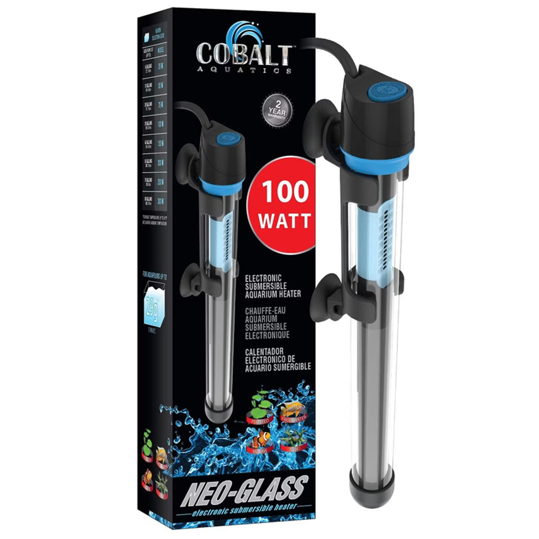 Cobalt Aquatics Neo-Glass Submersible 100 Watt Heater