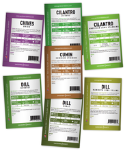 Load image into Gallery viewer, Popular Herb Seeds for Planting | 35 Variety Pack