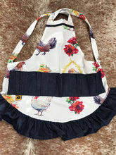 Load image into Gallery viewer, Egg Apron Full Length Chicken Print