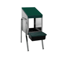Load image into Gallery viewer, EggHouse Galvanized Nesting Box (Up to 10 Birds)