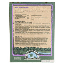 Load image into Gallery viewer, Fish Bone Meal 4-12-0 (5 lb)