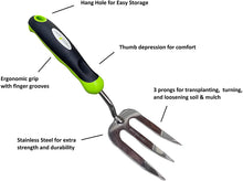 Load image into Gallery viewer, Garden Hand Fork Weeder Tool