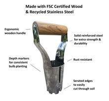 Load image into Gallery viewer, Stainless Steel Garden Bulb Planter