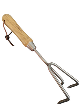 Load image into Gallery viewer, Stainless Steel Garden Cultivator