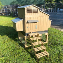 Load image into Gallery viewer, Large Chicken Coop &amp; Stand with Stairs