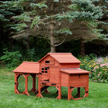 Load image into Gallery viewer, Chicken Coop for 4 Chickens – Leghorn Cottage Chicken Coop