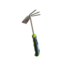 Load image into Gallery viewer, 2-in-1 Garden Cultivator Rake Hoe Tiller Tool