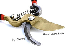 Load image into Gallery viewer, Professional Titanium Bypass Garden Pruner