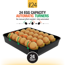 Load image into Gallery viewer, Pro24 Tabletop Automatic Egg Incubator (24 Eggs)