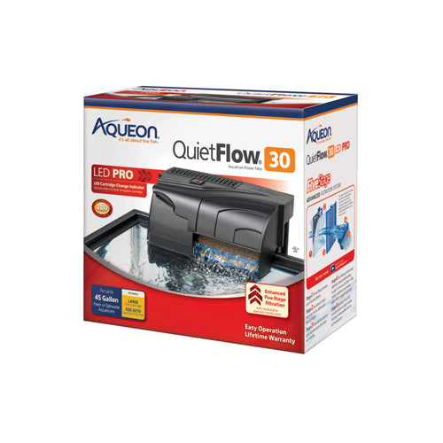 QuietFlow® 30 LED PRO Aquarium Power Filter