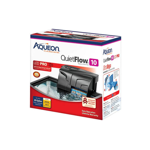 QuietFlow® 10 LED PRO Aquarium Power Filter