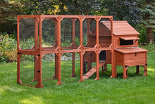 Load image into Gallery viewer, Chicken Coop for 10 Chickens – Rhode Island Homestead Coop with Run Extension Options