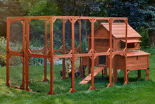 Load image into Gallery viewer, Chicken Coop for 10 Chickens – Rhode Island Homestead Coop with Run Extension Options