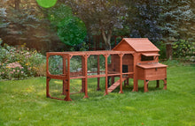 Load image into Gallery viewer, Chicken Coop for 10 Chickens – Rhode Island Homestead Coop with Run Extension Options