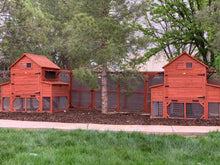 Load image into Gallery viewer, Chicken Coop for 10 Chickens - Rhode Island Homestead (Hen House Only)