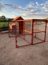 Load image into Gallery viewer, Chicken Coop for 10 Chickens – Rhode Island Homestead Coop with Run Extension Options