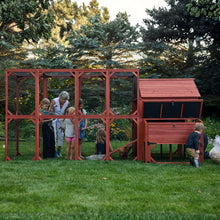 Load image into Gallery viewer, Chicken Coop for 10 Chickens - Rhode Island Homestead (Hen House Only)