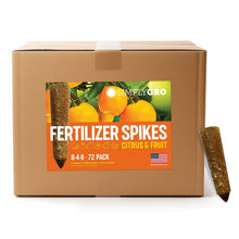 Load image into Gallery viewer, Fertilizer Spikes for Citrus &amp; Fruit Trees &amp; Shrubs