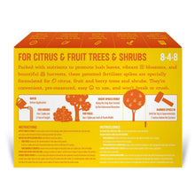 Load image into Gallery viewer, Fertilizer Spikes for Citrus &amp; Fruit Trees &amp; Shrubs